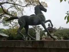 白鳥神社の狛犬