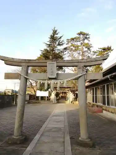 熊野神社の鳥居