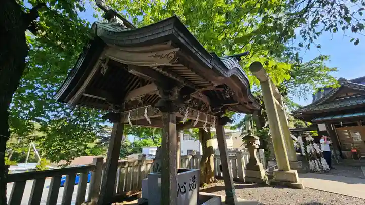 大甕神社の手水舎