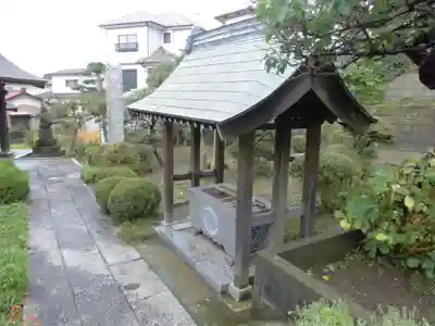東観寺の手水舎