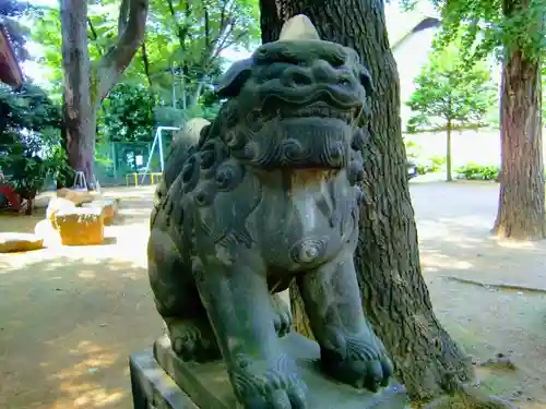 品川神社の狛犬