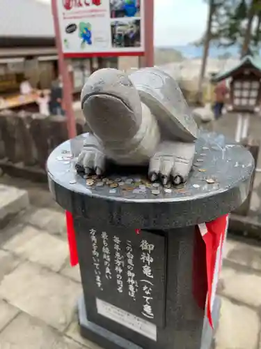 八幡竃門神社の狛犬