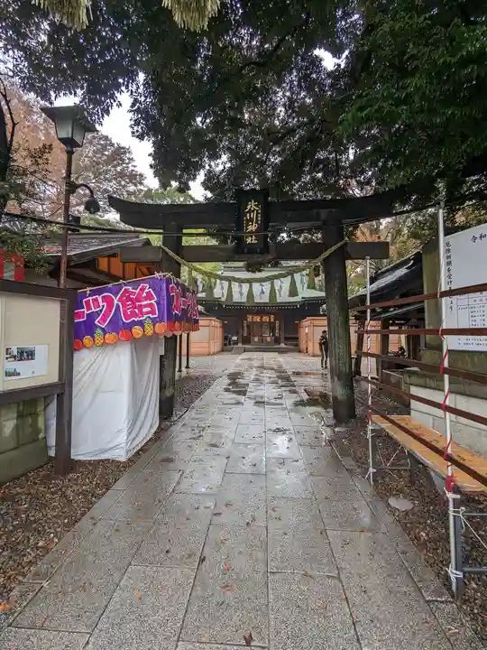 川越氷川神社の鳥居