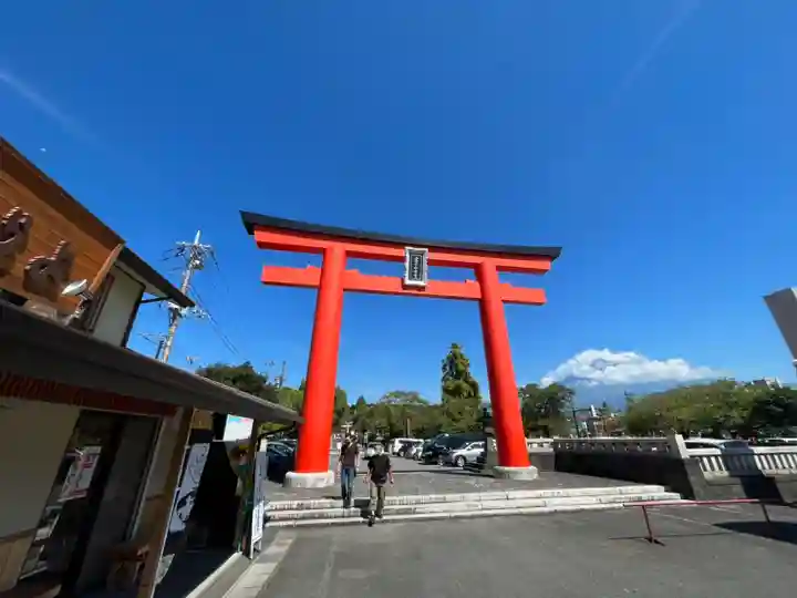 富士山本宮浅間大社の鳥居