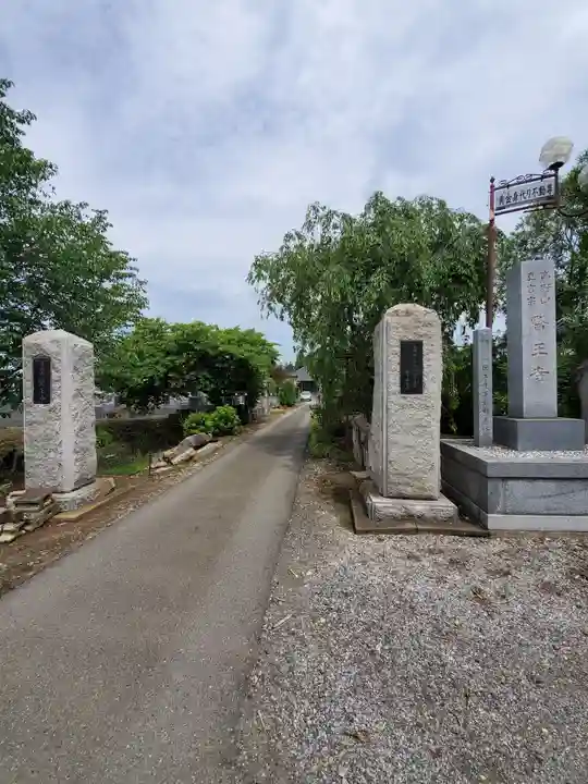 醫王寺(黄金身代り不動尊) の山門・神門