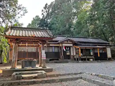 武田八幡宮の手水舎