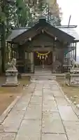 宇奈月神社の本殿・本堂