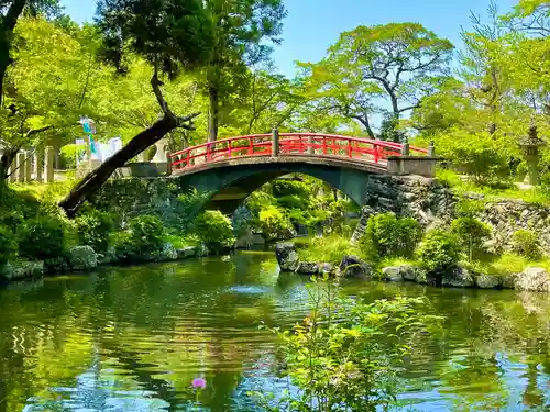 伊太祁曽神社の庭園