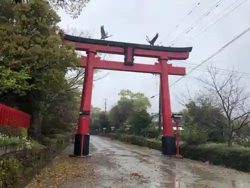 加紫久利神社の鳥居