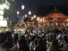 花園神社のお祭り