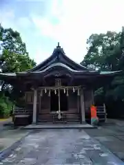 鏡神社の本殿