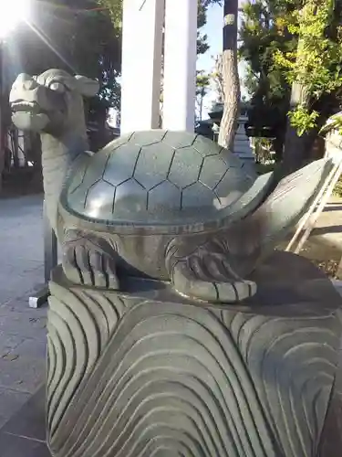 亀有香取神社の狛犬