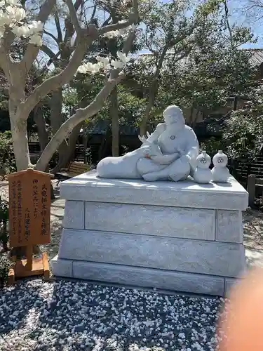 鹿嶋神社の像