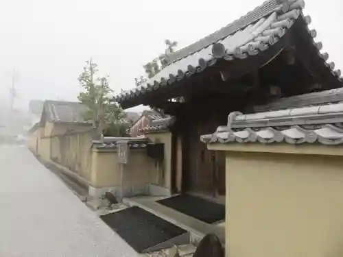法起寺の山門・神門