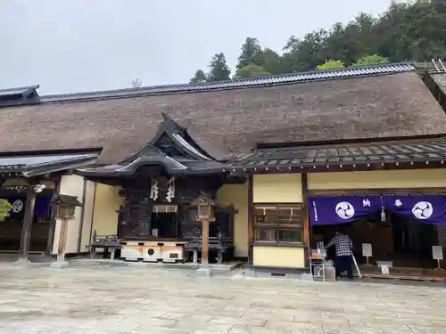古峯神社の本殿・本堂