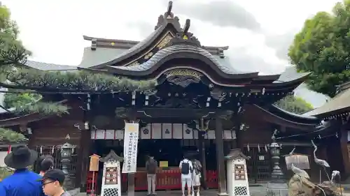 櫛田神社の本殿・本堂