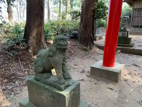 八幡神社の狛犬