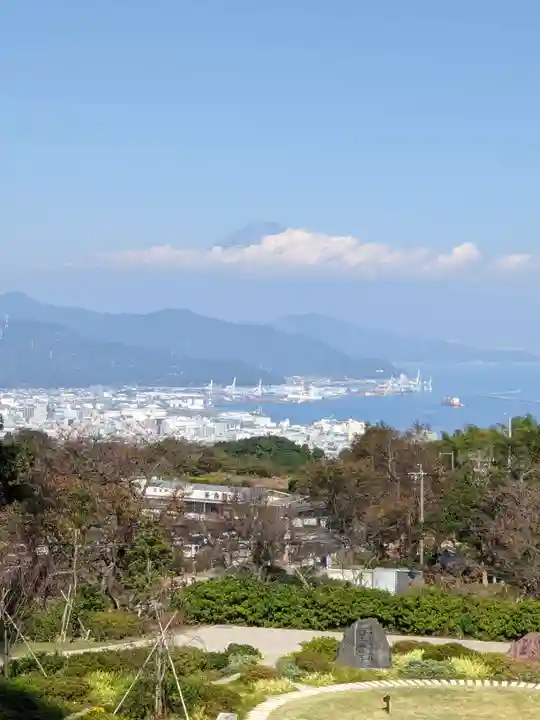 久能山東照宮の景色