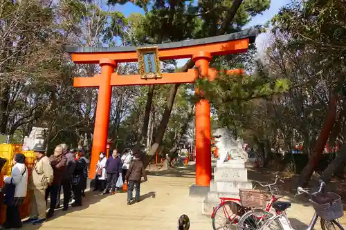 豊中稲荷神社の鳥居