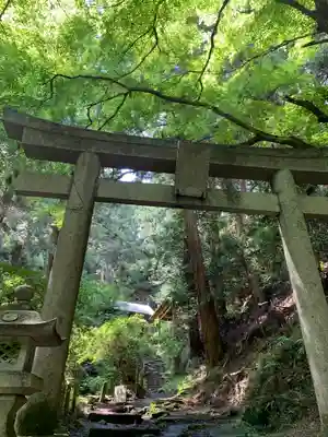 名草厳島神社の鳥居