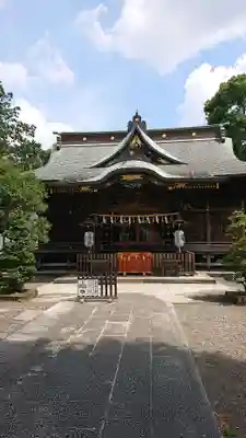 阿豆佐味天神社 立川水天宮の本殿・本堂