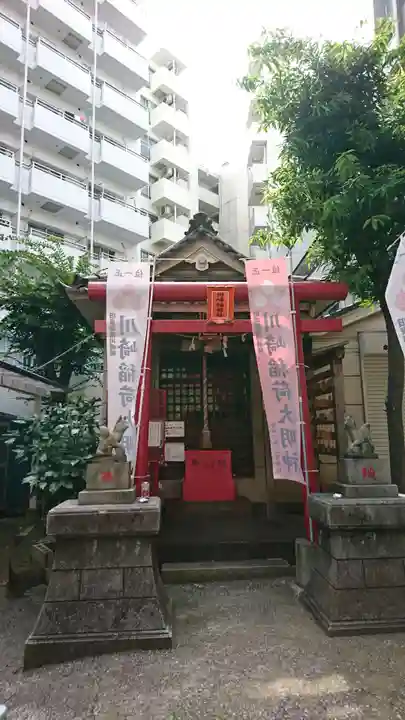 川崎稲荷社の本殿・本堂