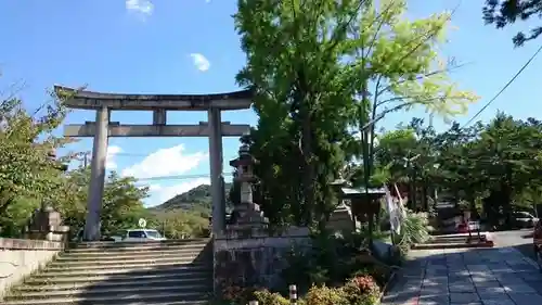 新日吉神宮の鳥居