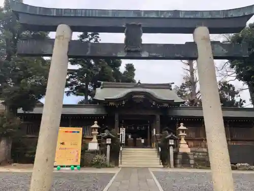 鳩ヶ谷氷川神社の鳥居