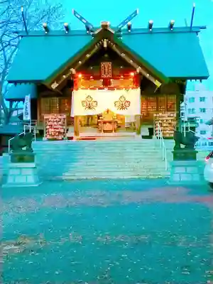札幌諏訪神社の本殿・本堂