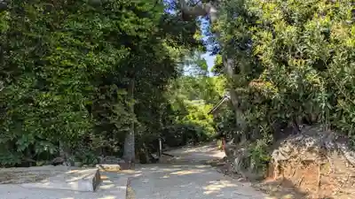 黒島神社の庭園