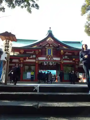 日枝神社の山門