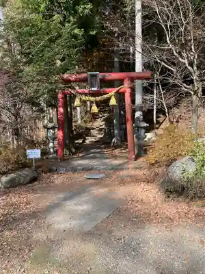 石割神社の鳥居