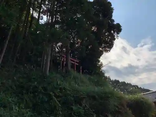 山頭神社の鳥居