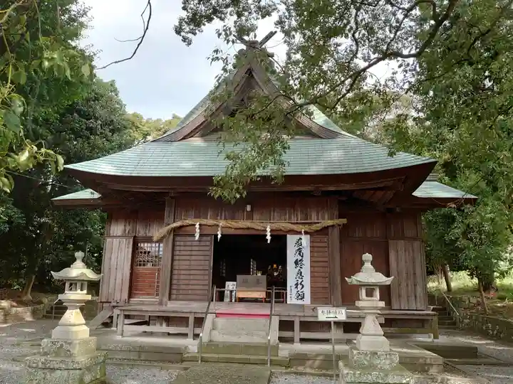 伊勢神明社の本殿・本堂