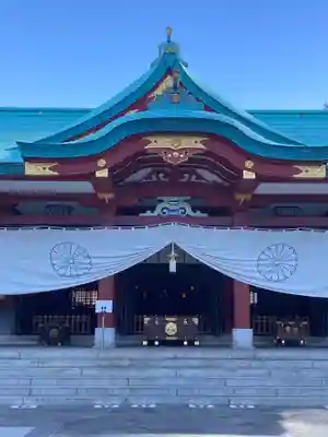 日枝神社の本殿・本堂