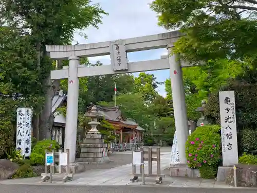 亀ケ池八幡宮の鳥居