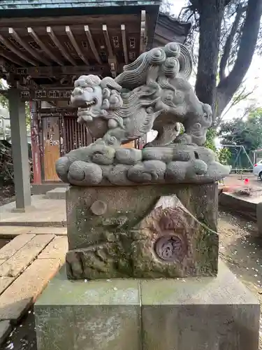 品川神社の狛犬