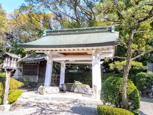 成海神社の手水舎