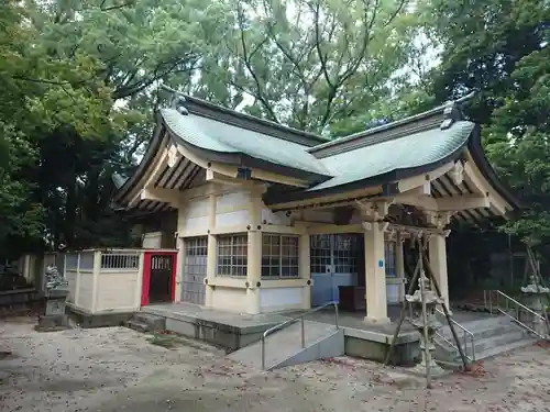小木田神社の本殿・本堂