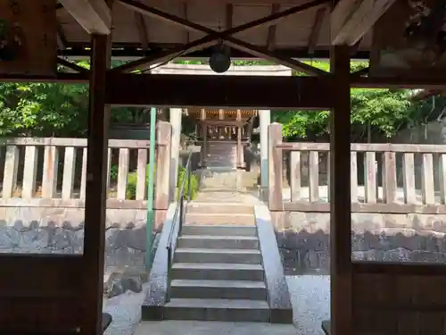 久米御縣神社の本殿