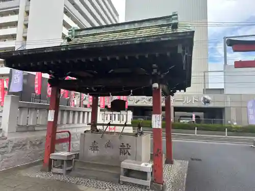 東京羽田 穴守稲荷神社の手水