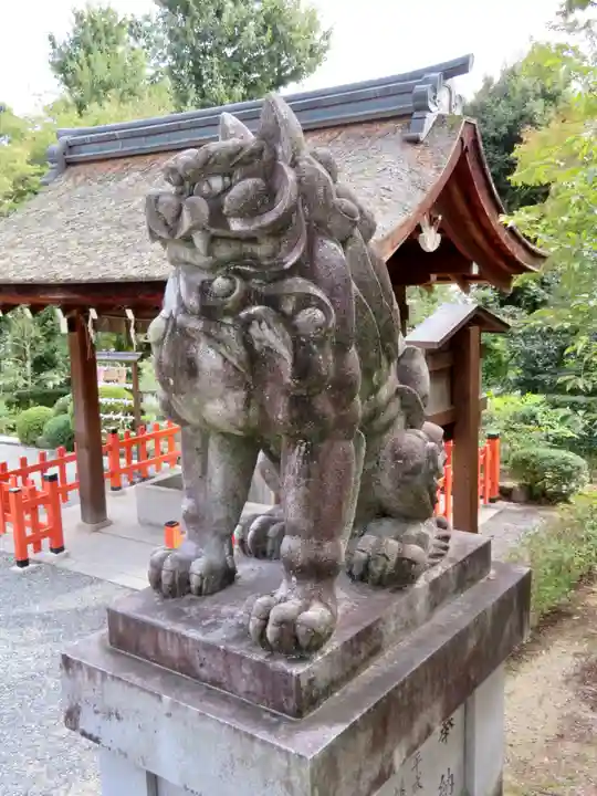建勲神社の狛犬