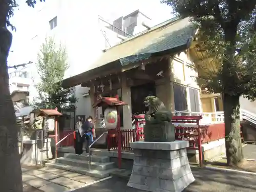 皆中稲荷神社の本殿・本堂
