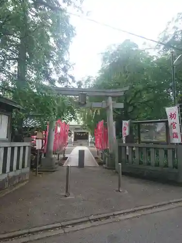 白岡八幡神社の鳥居