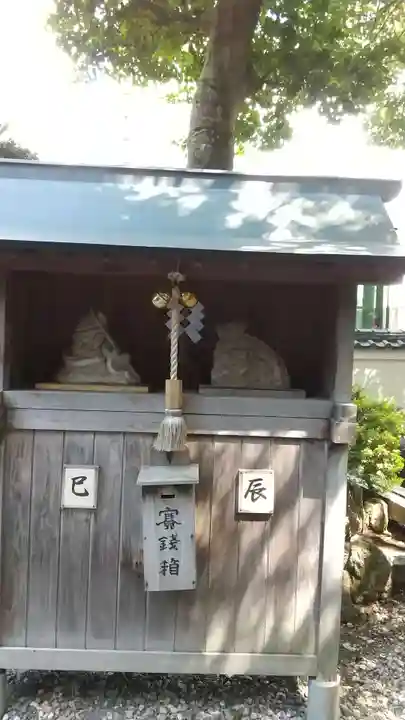 洲嵜神社の末社・摂社