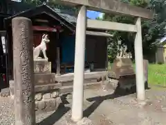 加納八幡神社の鳥居