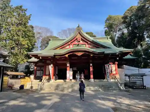 世田谷八幡宮の本殿・本堂
