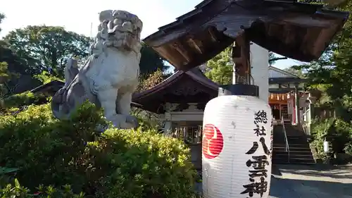 八雲神社(緑町)の狛犬