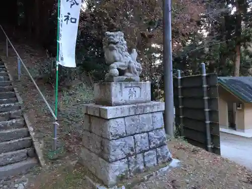 東金砂神社の狛犬