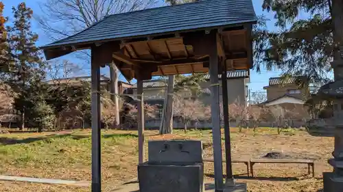 大我井神社の手水舎